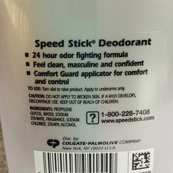 2x  Speed Stick Musk 24 Hour Solid Mens Deodorant - Picture 3 of 4